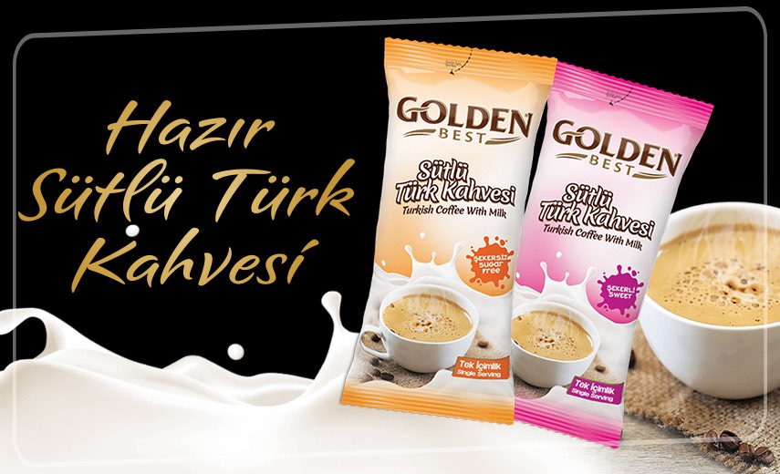 Golden Grup | golden best, hazır sütlü türk kahvesi, 